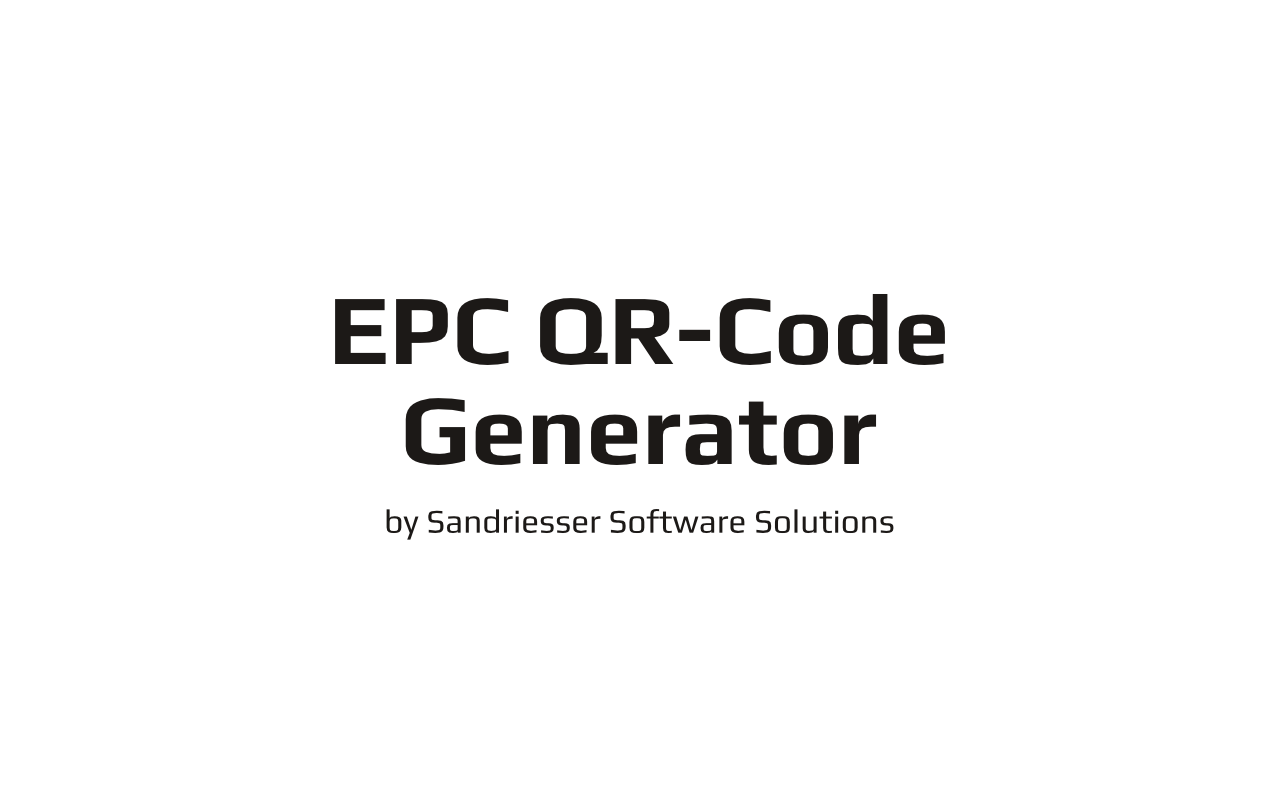 Link zur Website von EPC QR-Code Generator